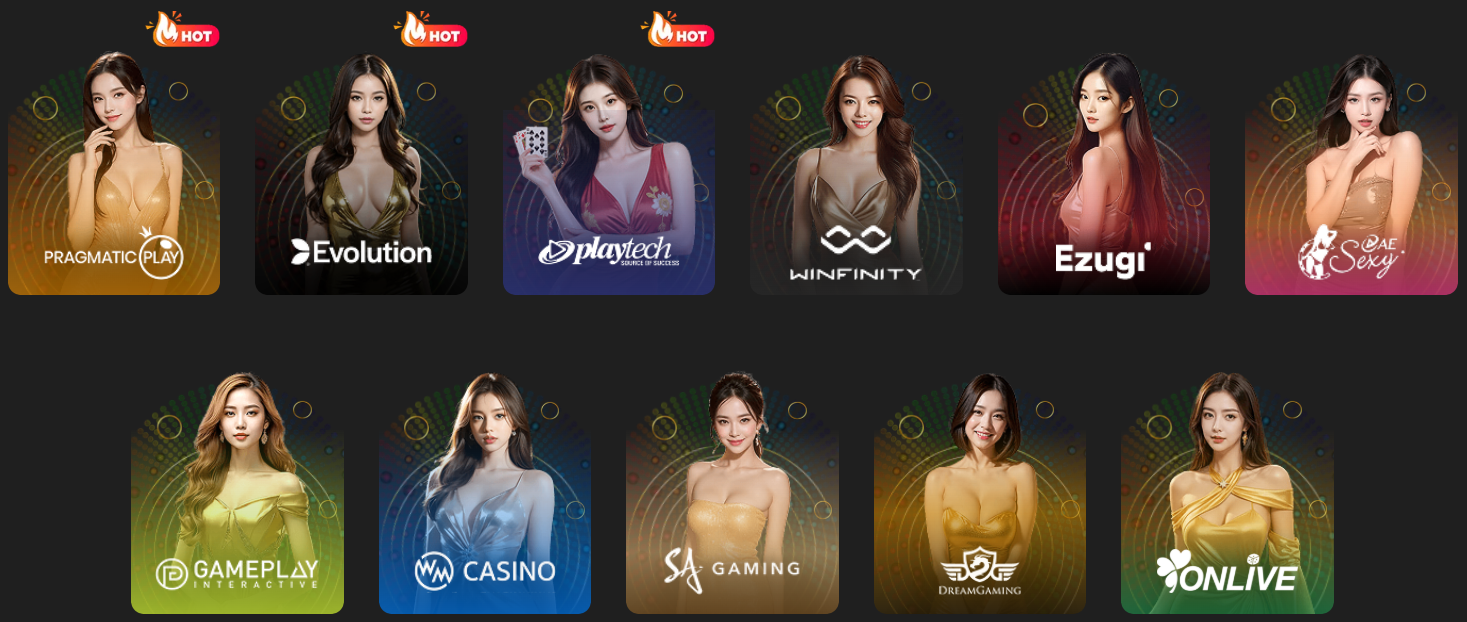Live casino at 12Play