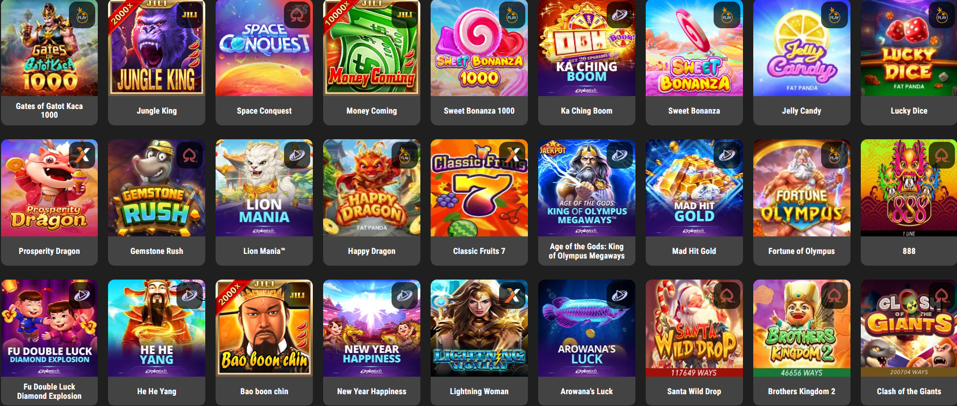 12Play slot games